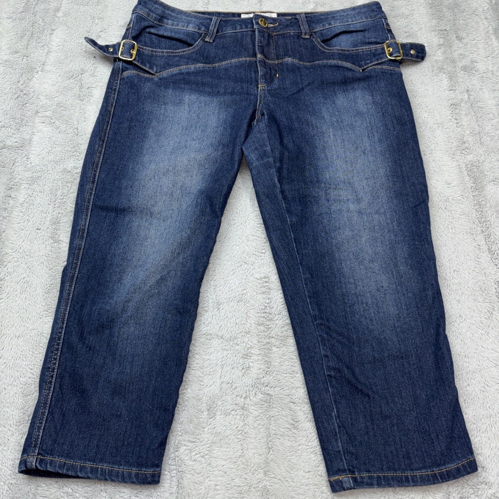 Phat Fashon Capri, Cropped Women's jeans Sz 15